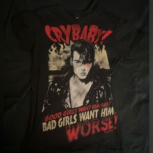 Crybaby shirt featuring Johnny Depp